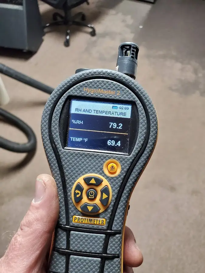 Moisture meter humidity assessment for Fire & Smoke Damage Restoration in North Union